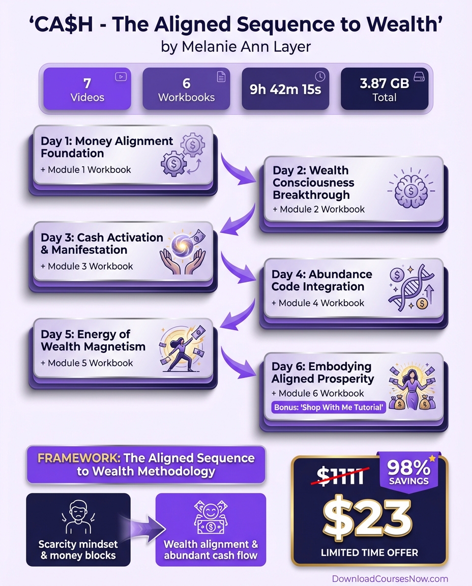 Before You Buy CA$H by Melanie Ann Layer: Everything You Need to Know course