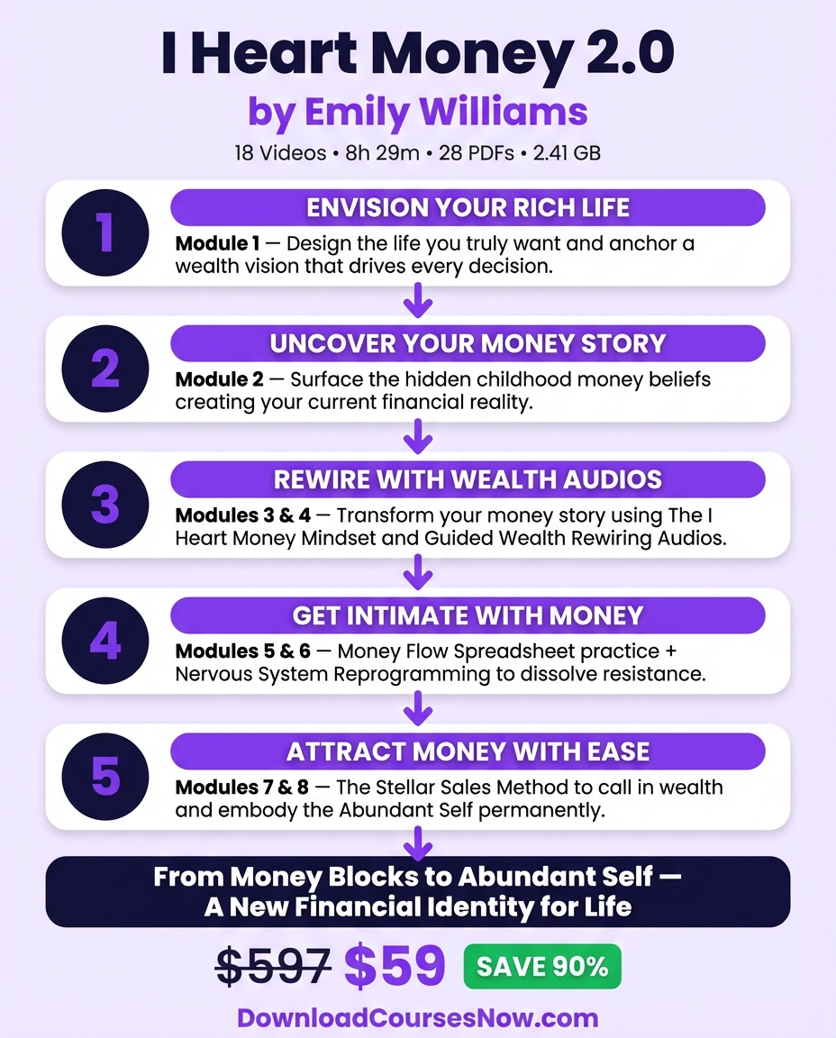 Before You Buy I Heart Money by Emily Williams: Everything You Need to Know course