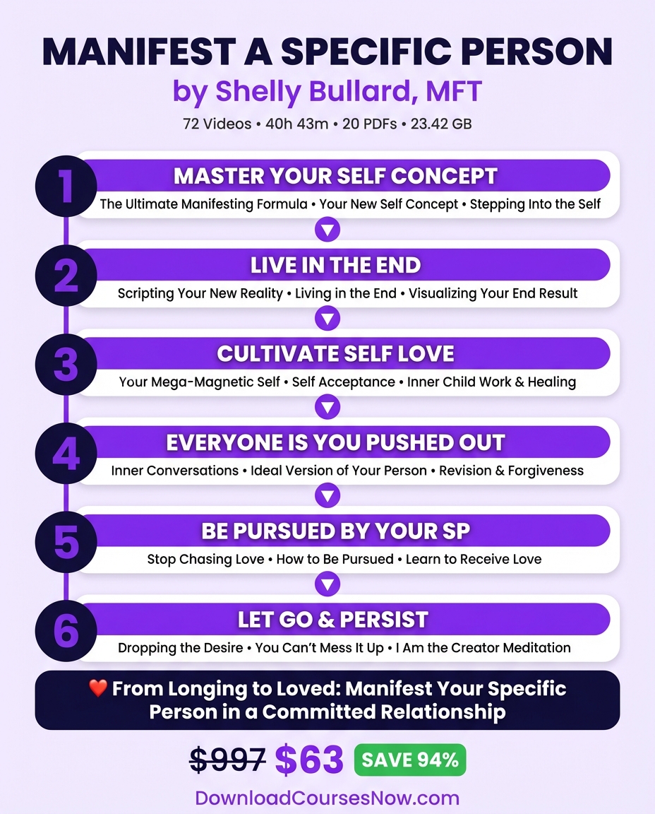 Manifest a Specific Person course