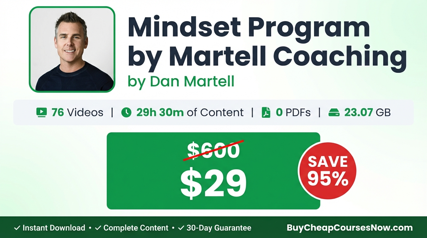 Mindset Program by Martell Coaching