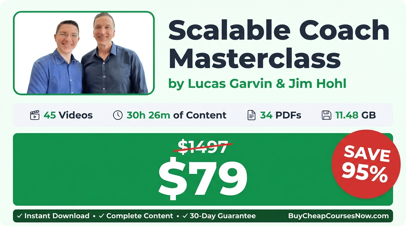 Scalable Coach Masterclass