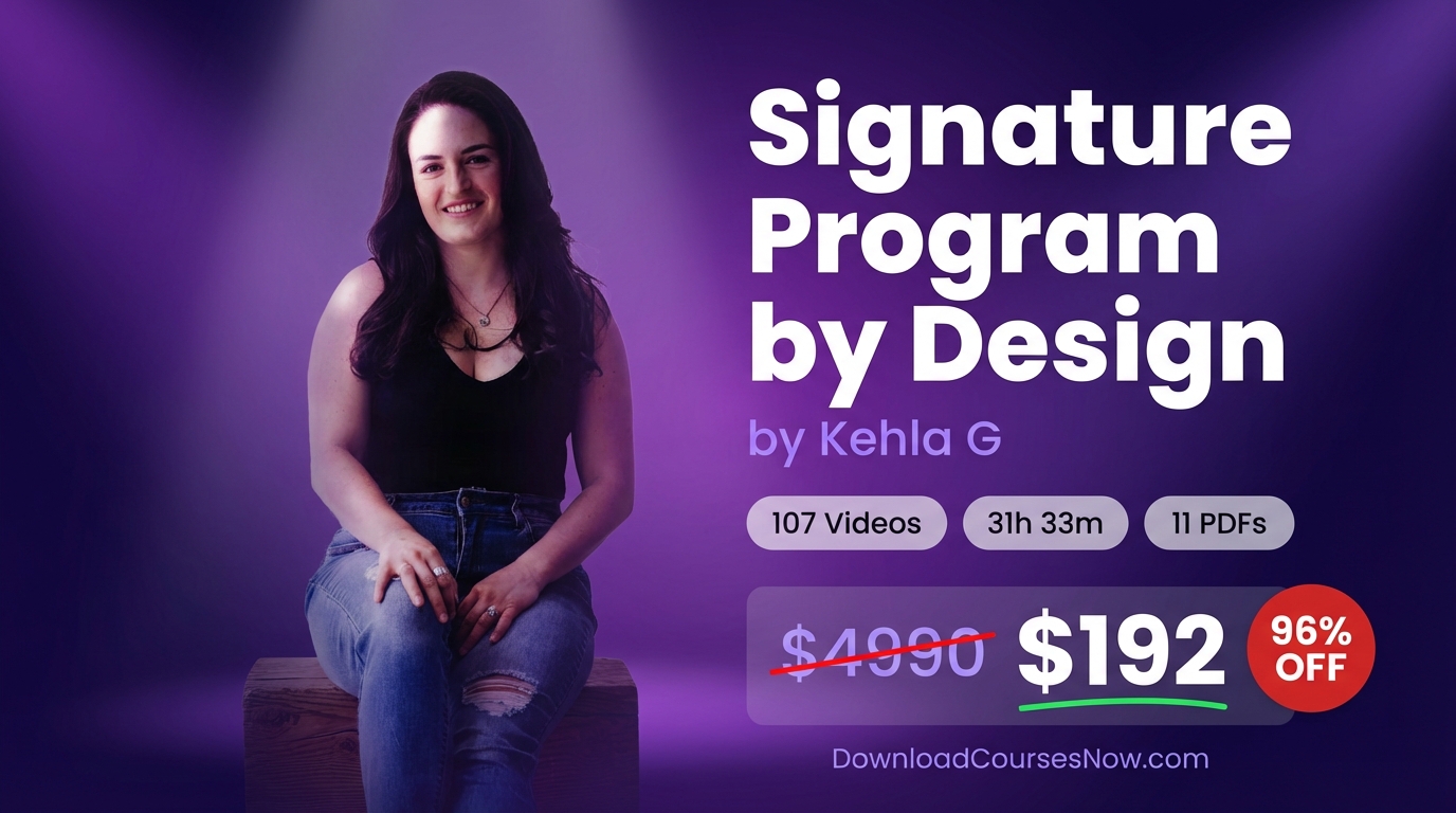 Signature Program by Design course