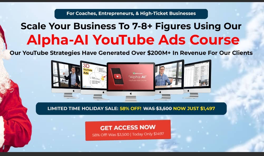 The Alpha AI YouTube Ads Course course