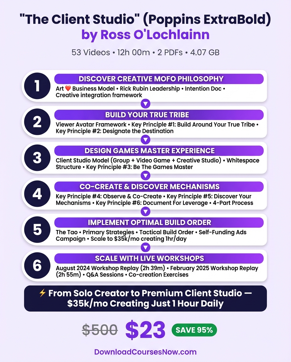 The Client Studio 2025 course