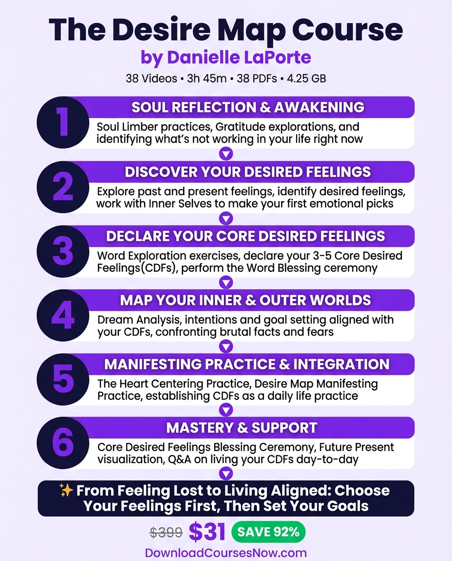 The Desire Map Course course