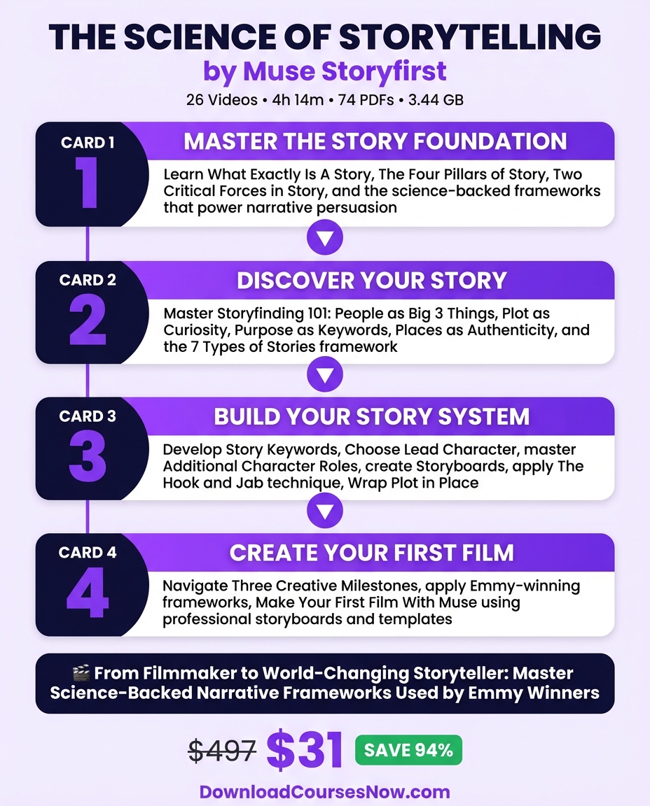 The Science of Storytelling course